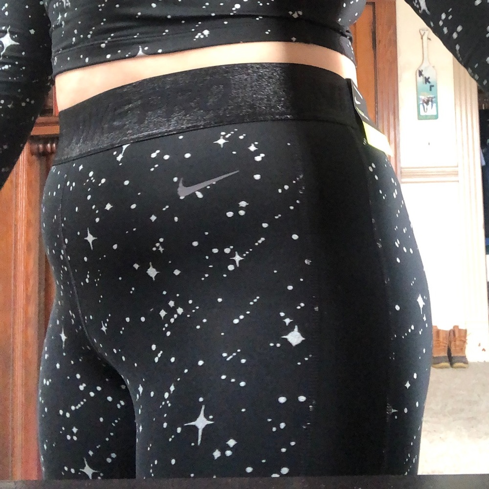 Nike Pro Warm Starry Night Compression Tights